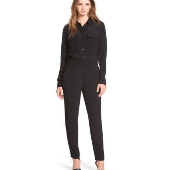 Madewell green pull on jumpsuit cover all sz XL - Picture 7 of 8